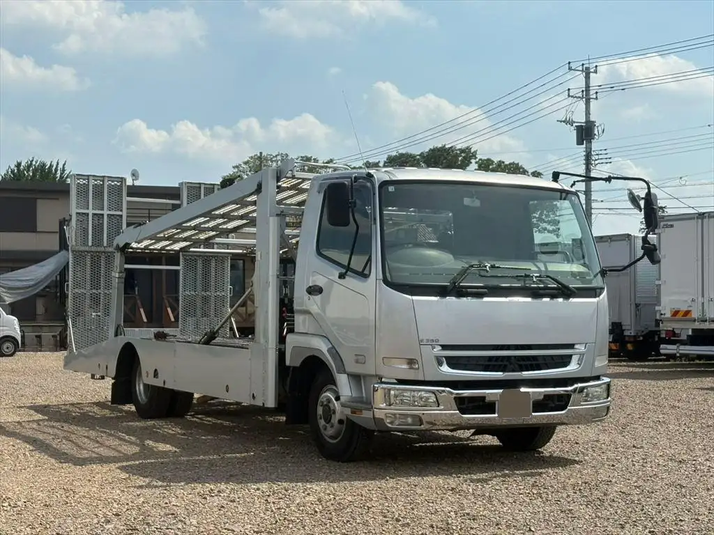 三菱 ファイター  車両重機運搬 PA-FK71F H19｜画像2