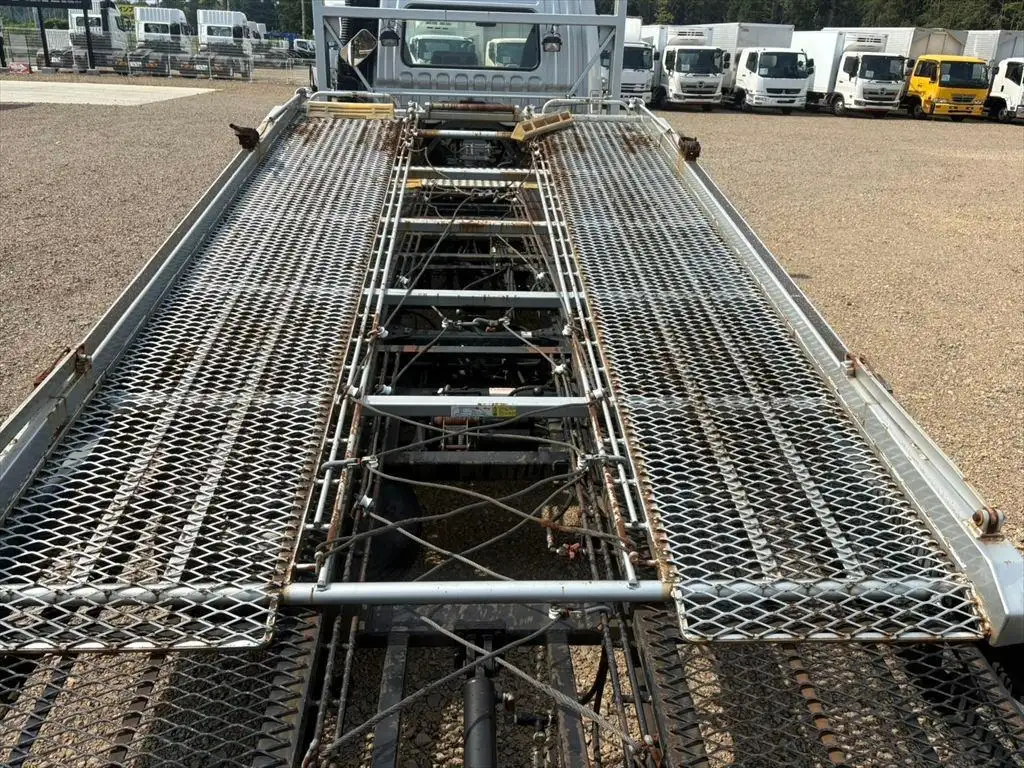 三菱 ファイター  車両重機運搬 PA-FK71F H19｜画像12